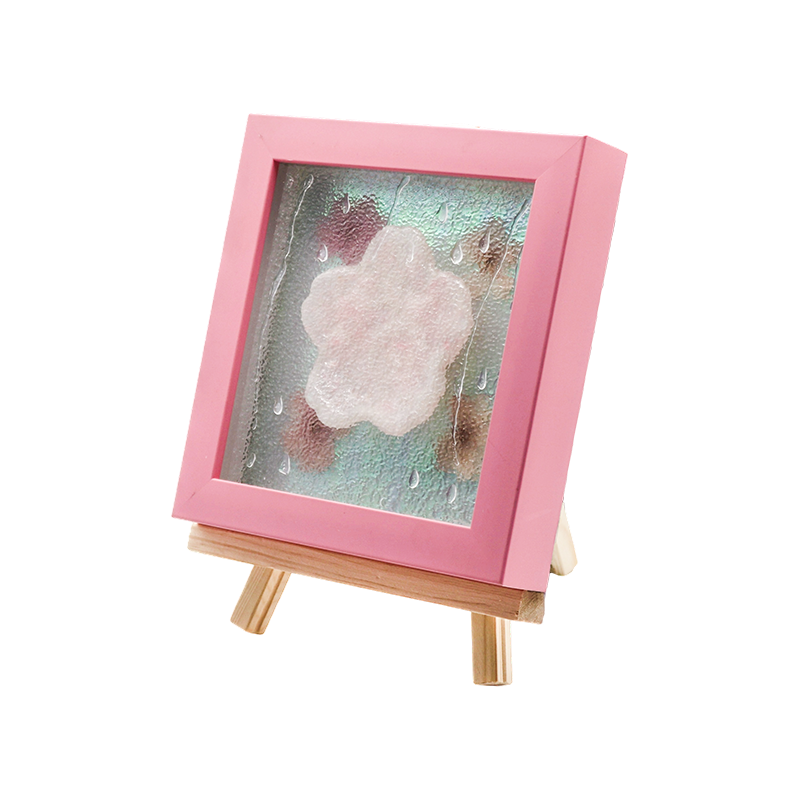 Žuti drveni okvir Cherry Blossom Art Lamp-Yozakura Rain